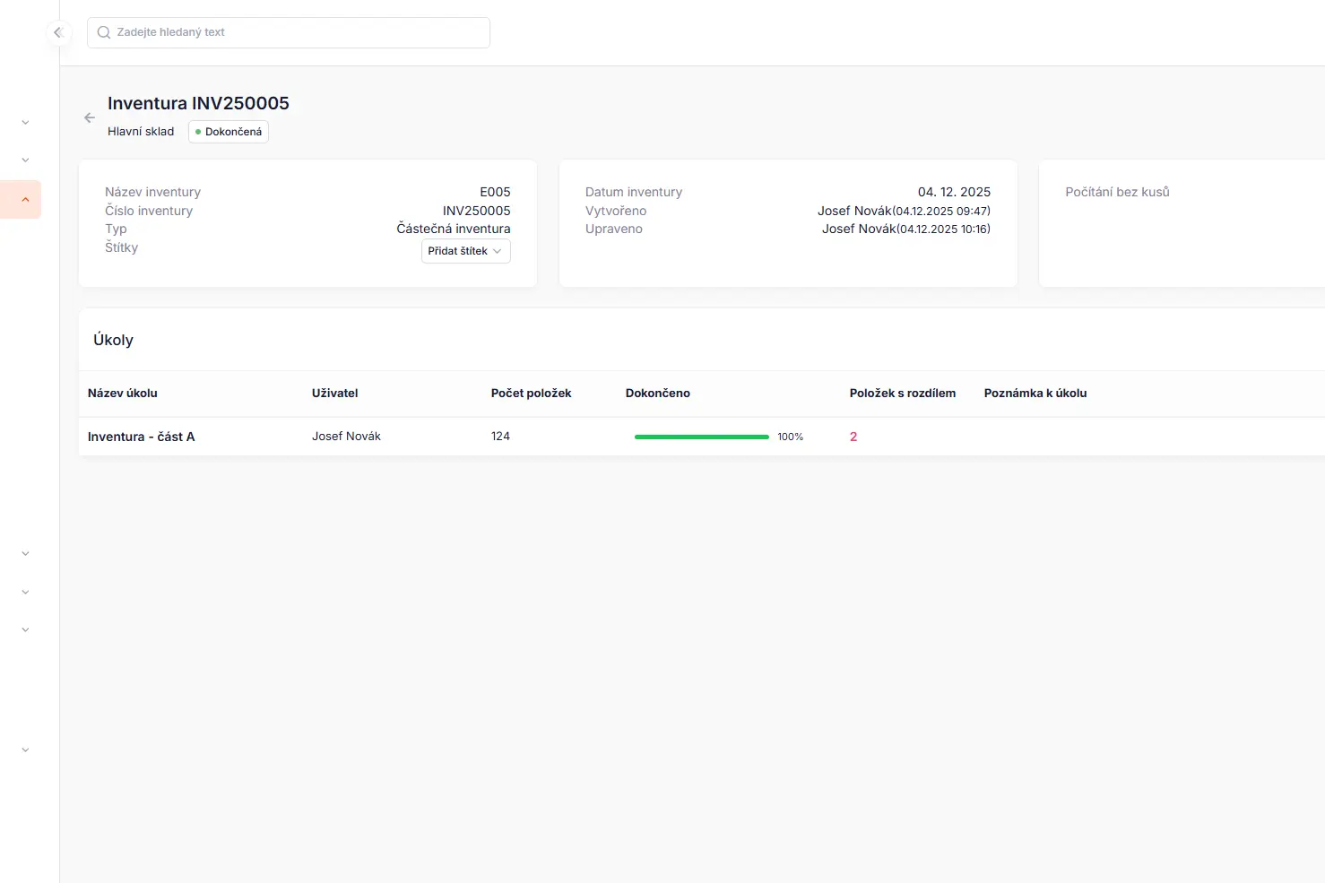 Inventory ve Flowgix